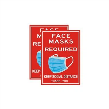 Maski kandmine on nõutav ohutusmärk